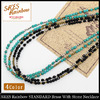 SR'ES Rainbow STANDARD Brass With Stone Necklace ACS00904画像