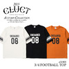 CLUCT 3/4 FOOTBALL TOP画像