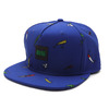 Irie Life &times; 7UNION LURE SNAPBACK CAP BLUE画像