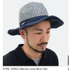 HTML ZERO3 Warren Long Brim Hat HED232画像