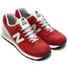 new balance ML574 VBU BURGUNDY画像