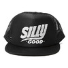 SILLY GOOD SPORT LOGO MESH CAP (BLACK) SG15-SU1CP07画像