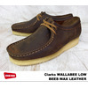 Clarks WALLABEE LOW BEES WAX LEATHER 26103602画像