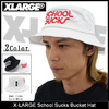 X-LARGE School Sucks Bucket Hat M7B15007画像