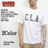 BARNS Made in U.S.A. S/S Pocket T-Shirt VAGUE NECK "C.L.A." BR-6335画像