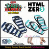 HTML ZERO3 Guttarelax × TIGER & BUNNY -The Rising- Stomp Border Beach Sandal( ACS175画像