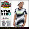 HTML ZERO3 Guttarelax × TIGER & BUNNY -The Rising- Guttarelax Logo Border S/S Tee T462画像