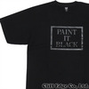 the POOL aoyama × FORTY PERCENT AGAINST RIGHTS/40% FPAR PAINT IT BLACK TEE BLACK画像