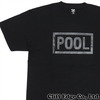 the POOL aoyama × FORTY PERCENT AGAINST RIGHTS/40% FPAR POOL BOX LOGO TEE BLACK画像