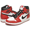 NIKE AIR JORDAN 1 RETRO HIGH OG "CHICAGO" wht/blk-varsity red 555088-101画像