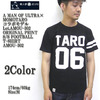 A MAN OF ULTRA × MOMOTARO JEANS コラボモデル Lot.AMOU-302 ORIGINAL PRINT S/S FOOTBALL T-SHIRT画像