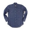 Wrangler MS7 COWBOY CUT WORK WESETERN SHIRT INDIGO DENIM画像