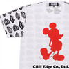 BLACK COMME des GARCONS MICKEY LIP TEE画像