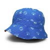 Mitchell & Ness NEW YORK KNICKS (ニューヨーク ニックス)ALL OVER FATIGUE BUCKET HAT LVMNNYK113画像