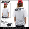 KIKS TYO Mesh Football S/S V-Neck KT1504C-11画像