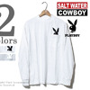 SALT WATER COWBOY &times; PLAYBOY ハーフラビット ポケットロンT CBS01画像