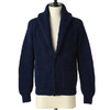 MAISON KITSUNE RIBBED-WOOL CARDIGAN画像