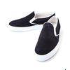 Amb SLIP-ON CROUTE DARK NAVY画像