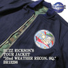 Buzz Rickson's TOUR JACKET "53nd WEATHER RECON. SQ." BR13298画像