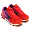 BROOKS WOMEN FUSION HIGH RISK RED/HOLLYHOCK/ORANGE POPSICLE 1201871B-620画像