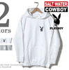 SALTWATER COWBOY &times; PLAYBOY ラビット プリントスウェットパーカー CBS07画像