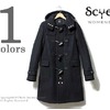 SCYE BASICS ウィメンズ ウールカシミヤ メルトンダッフルコート 5216-73525画像