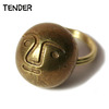 TENDER Co. BALL KEYRING BRASS画像