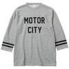 FUCT SSDD MOTOR CITY FOOTBALL TEE (GRAY) 7702画像