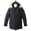 STONE ISLAND LONG DOWN with fur 631540926画像
