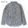 go slow caravan ラグラン フラワー シャツ 331602画像