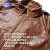 Buzz Rickson's A-2 ORDER NO.30-1415 "POUGHKEEPSIE LEATYER COAT CO,INC" BR80412画像