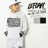 LEFLAH LINE RIB CREW SWEAT画像