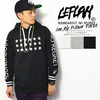 LEFLAH LINE RIB PULL OVER PARKA画像