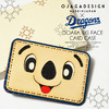 ojaga design × Dragons DOARA BIG FACE CARD CASE OJ-DRAGONS-009画像