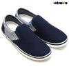 crocs NORLIN ATMOS PINSTRIPE SLIP-ON NAVY/WHITE 202393-462画像