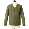 TALKING ABOUT THE ABSTRACTION No Collar Quilting Jacket RA-A-003画像