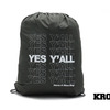 KROD YES YALL GYMSACK CHARCOAL画像