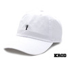 KROD TRAP QUEEN 6-PANEL CAP WHITE画像