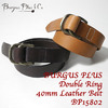 BURGUS PLUS Double Ring 40mm Leather Belt BP15802画像