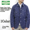 Sugar Cane Light PINSTRIPE DENIM WORK JACKET SC13444画像