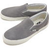 VANS CLASSIC SLIP-ON (VINTAGE) FROST GRAY/BLANC VN-018DGXU画像