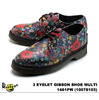 Dr.Martens WOMEN'S 3 EYELET GIBSON SHOE 1461 PW MULTI WANDERLUST SOFTY T 10078103画像