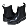 Dr.Martens KENSINGTON FLORA CHELSEA BOOT POLISHED SMOOTH BLACK 14649001画像