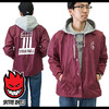 SPITFIRE #1 coaches jacket Maroon with White 54010043A画像