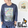 go slow caravan 鹿の子 7分袖 TEE (旅) 331934画像