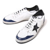 GOLDEN GOOSE WHITE BLUE SNEAKER BALL STAR GCOU592-A8画像
