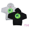 MISHKA GREEN KEEP WATCH PULLOVER HOODIE FL151159画像