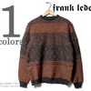 FRANK LEDER ハンドニットウール 裏使い セーター ニット 0628092画像
