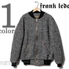 FRANK LEDER ウールへリンボーン ボマージャケット 0627047画像