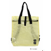 STUSSY × Herschel Supply Clear Yellow Tarpaulin Tall Tote Bag 134128画像